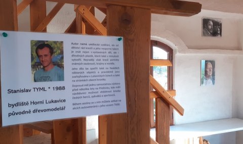 Výstava obrazů – portréty/ veteráni od 1.11.