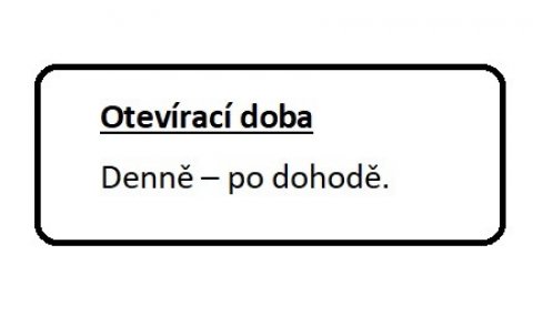 Otevírací doba v 2024