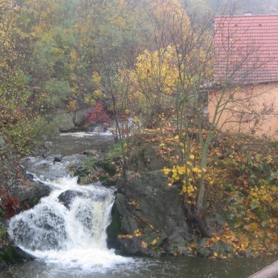 Vodopád Merklín ( 5 km od rozhledny)