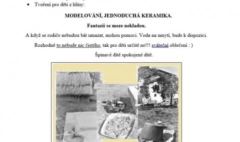 Modelování a keramika 29. 4. 