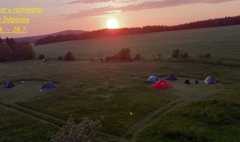 Letní dětský tábor u rozhledny 24. až 28. 7.